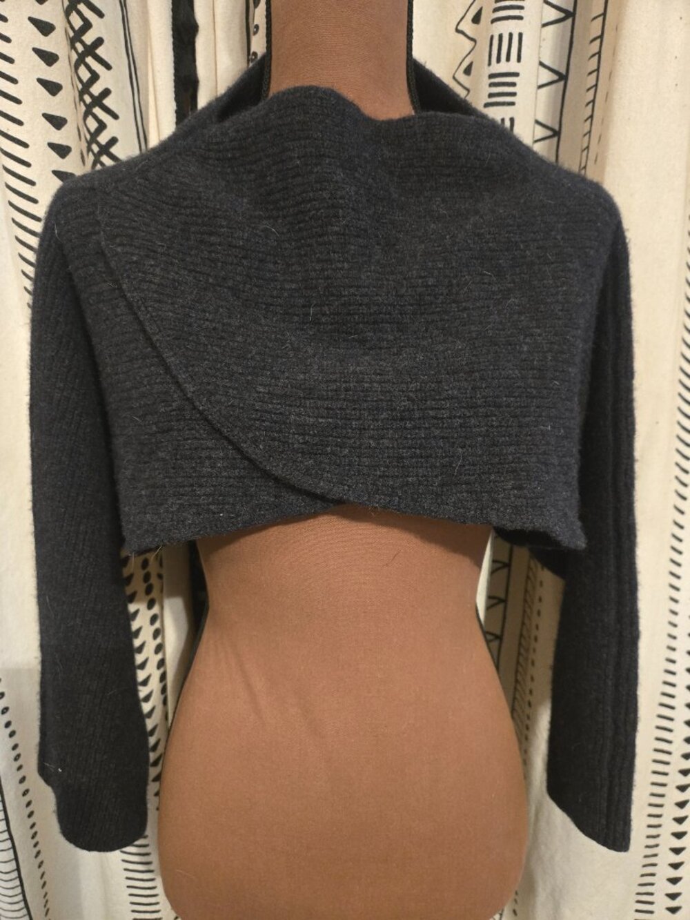 NAP Loungewear cropped cardigan shrug